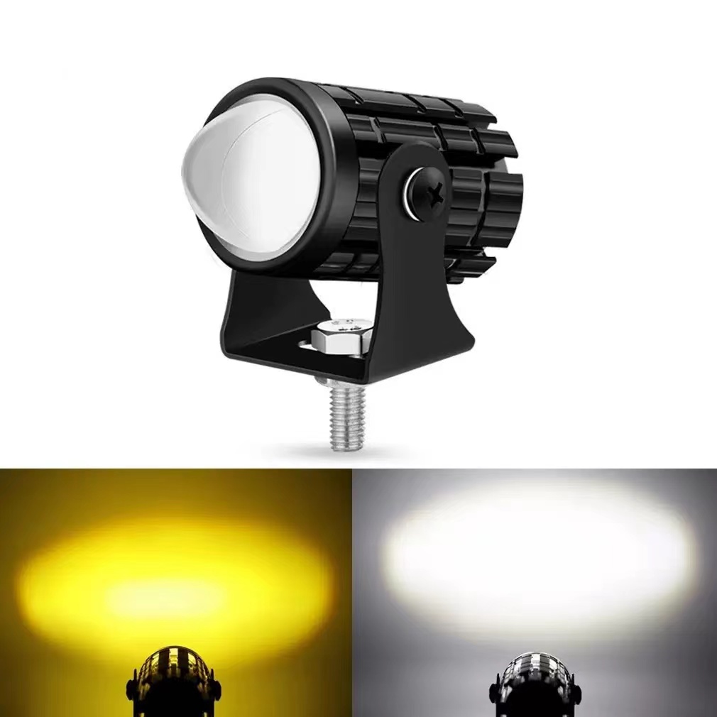 Universal Motorcycle Led Headlight Projector - مصباح أمامي LED عالمي للدراجات النارية،