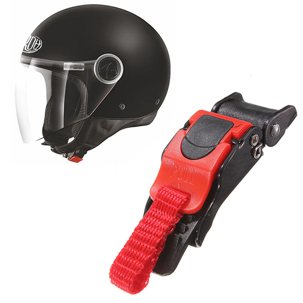 Quick Release Buckle Motorcycle Helmet - محرك دراجة خوذة حزام الذقن ،