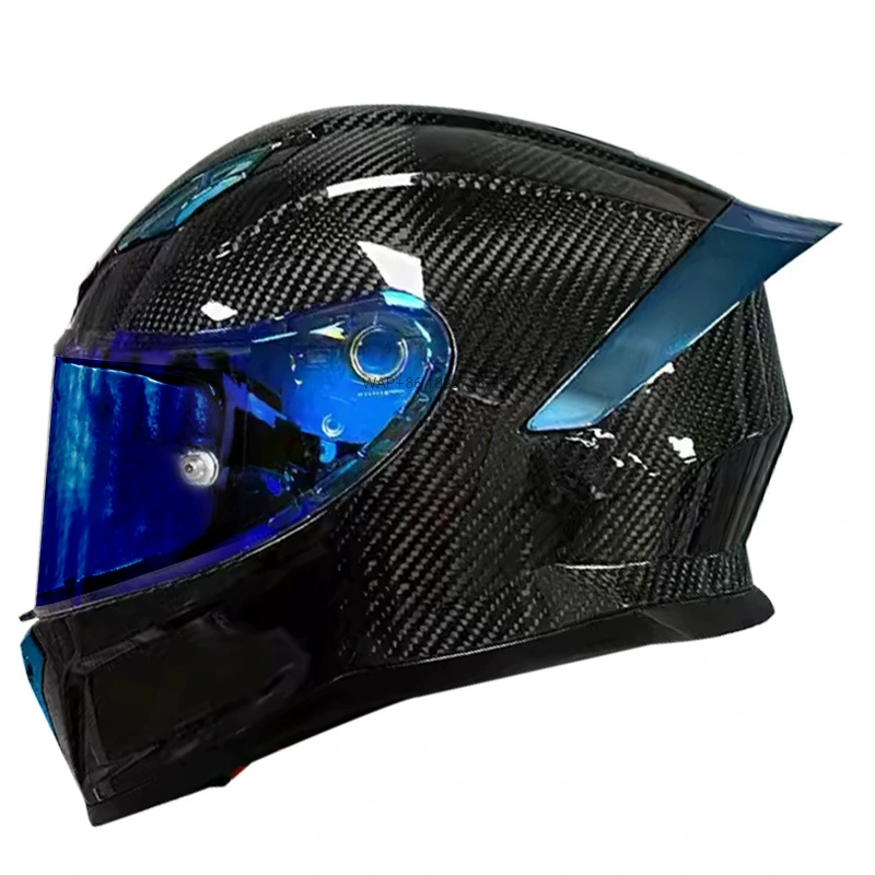 Carbon Fiber Lightweight Motorcycle Helmet - خوذة دراجات نارية من ألياف الكربون