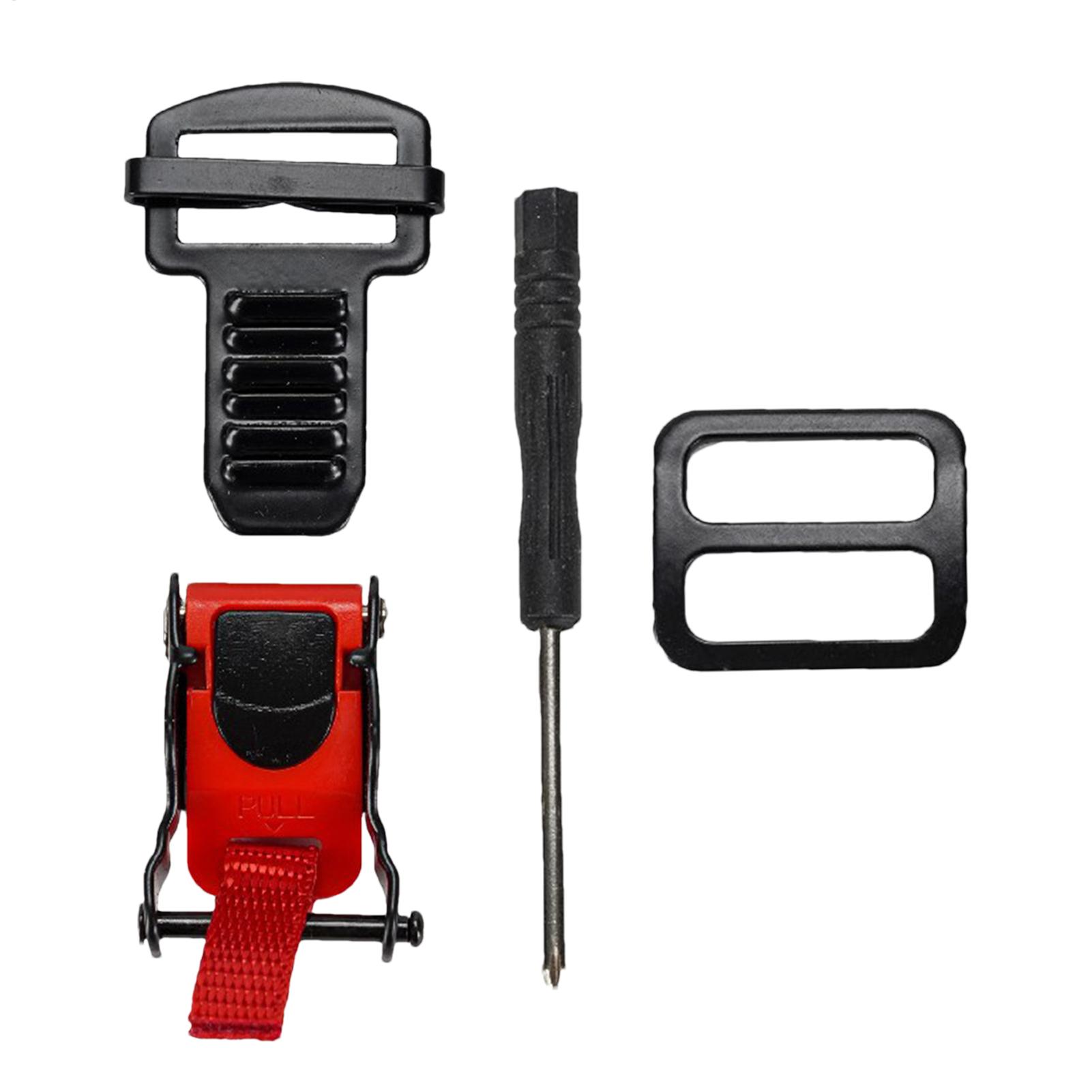 Quick Release Buckle Motorcycle Helmet - مشبك سريع الفك للخوذات بتصميم D