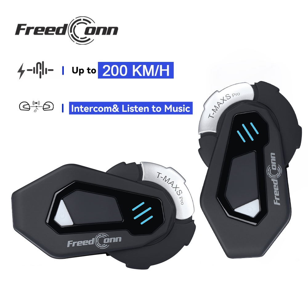 Universal Motorcycle Helmet Intercom Headset - سماعات خوذة دراجات نارية FreedConn T