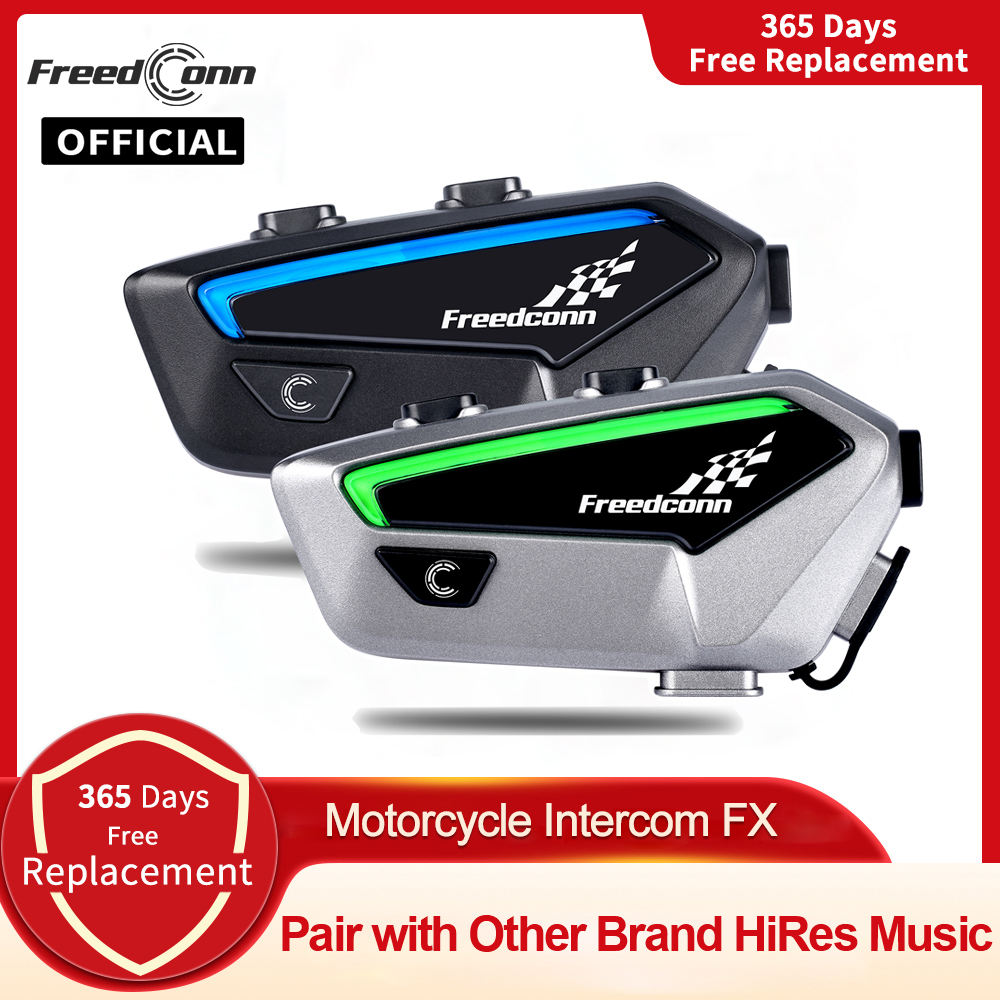 Full Face Motorcycle Helmet With Bluetooth - دراجة نارية إنترفون سماعة خوذة بلوتوث
