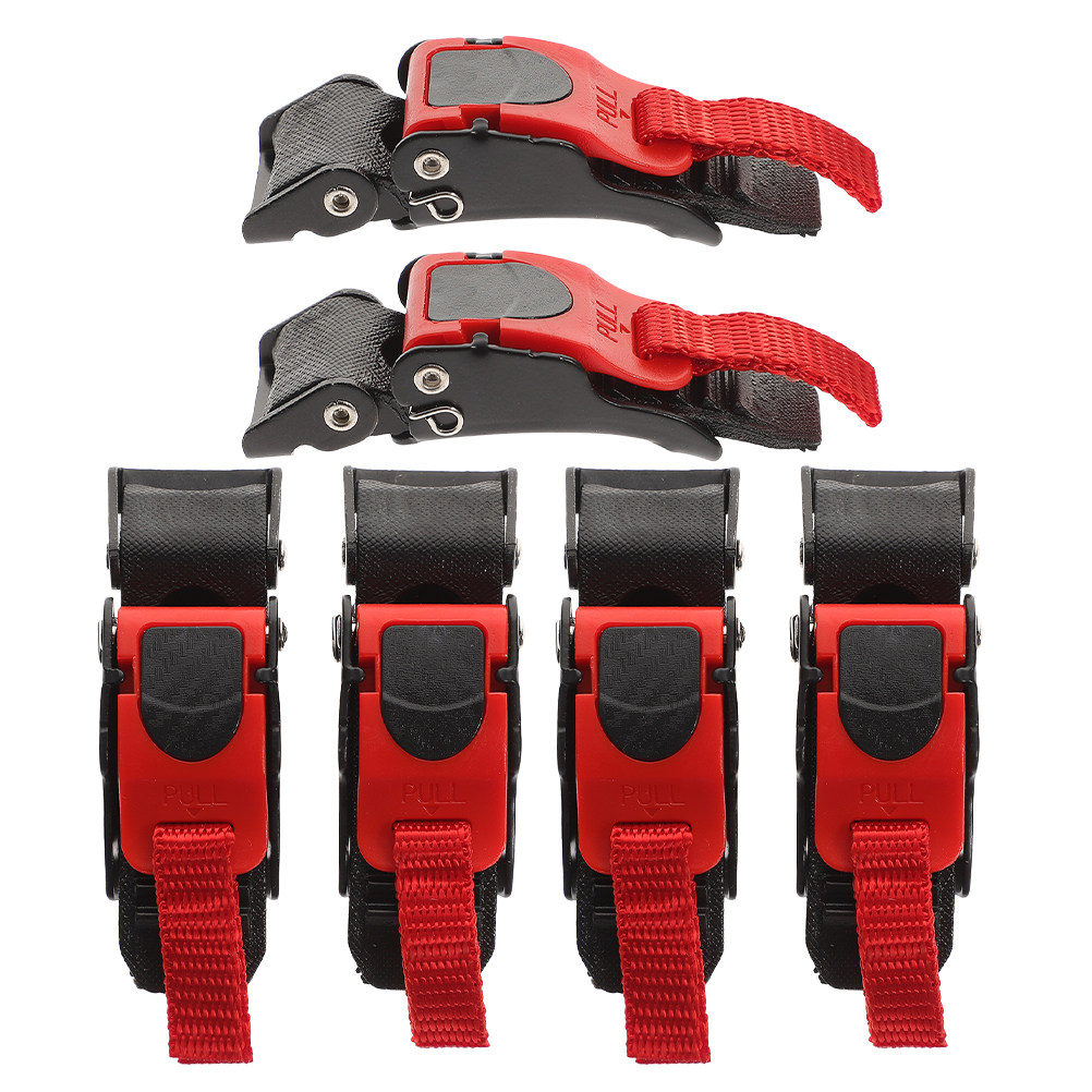 6 قطع من مشابك تثبيت سريعة الت - مراجعة Quick Release Buckle Motorcycle Helmet وسعره
