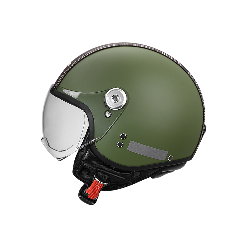 خوذة دراجة نارية كلاسيكية مفتو - مراجعة Vintage Open Face Retro Helmet وسعره