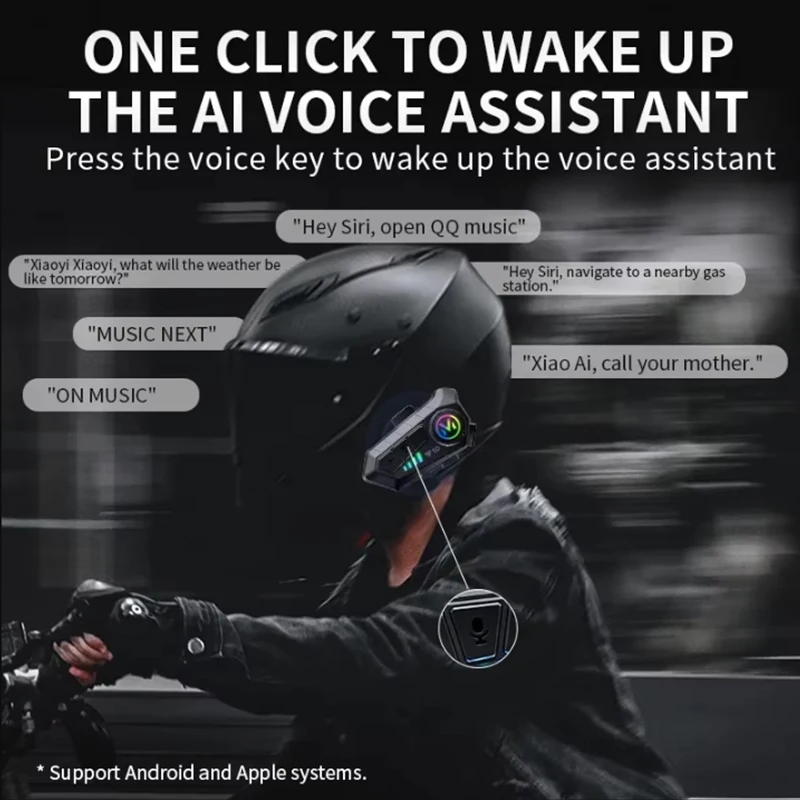 سماعة رأس بلوتوث Y10 5.3 للدرا - مراجعة Full Face Motorcycle Helmet With Bluetooth وسعره