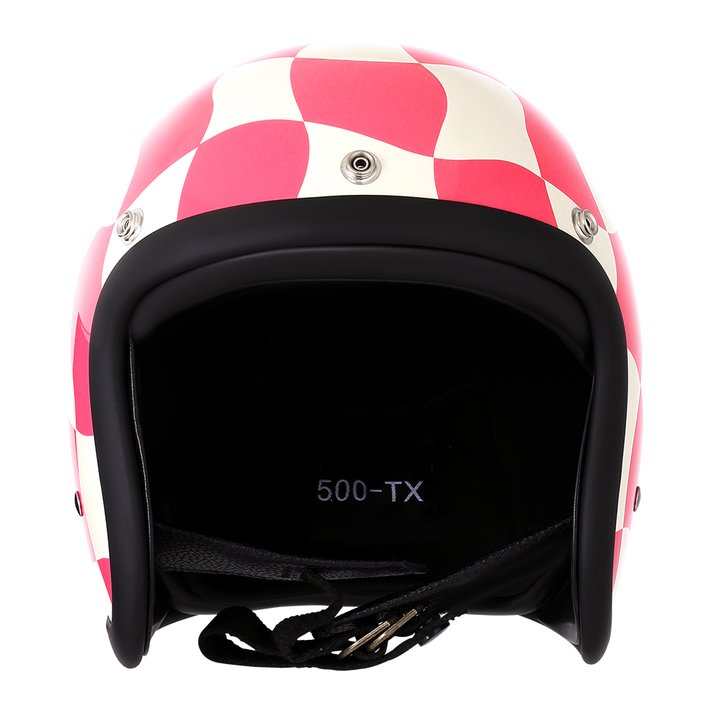 خوذة دراجة نارية TT & COCASCOS - مراجعة Vintage Open Face Retro Helmet وسعره