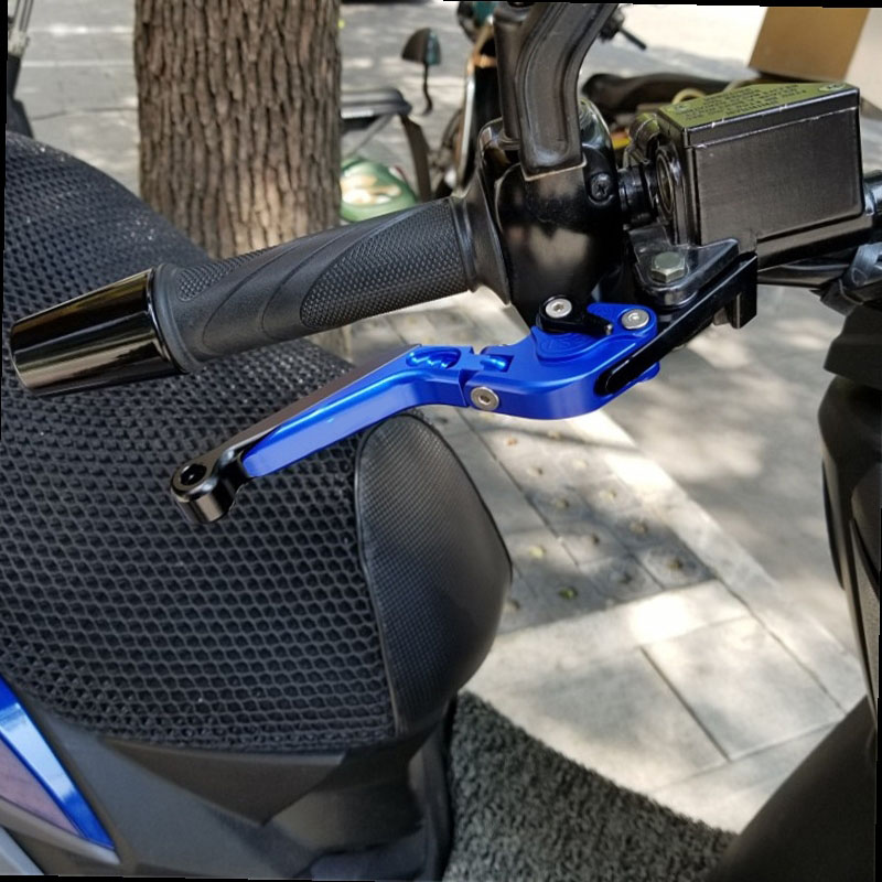 إكسسوارات الدراجات النارية: مق - مراجعة Cnc Aluminum Adjustable Brake Clutch Levers وسعره