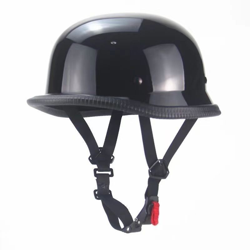 خمر دراجة نارية كروزر خوذة مفت - مراجعة Vintage Open Face Retro Helmet وسعره