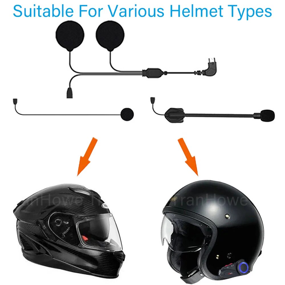 ملحقات لسماعات ماكستو M2 وM3 و - مراجعة Full Face Motorcycle Helmet With Bluetooth وسعره