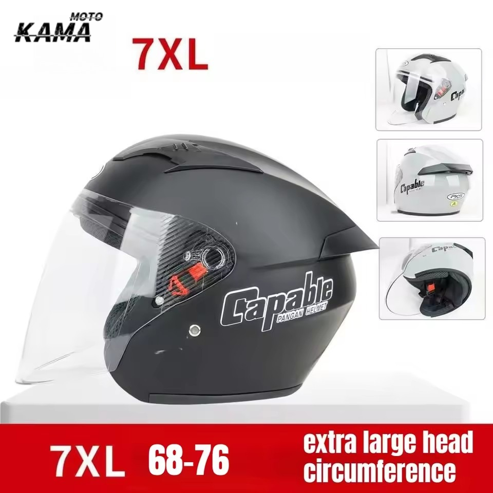 خوذة دراجة نارية كبيرة الحجم ل - مراجعة Dual Visor Motorcycle Racing Helmet وسعره
