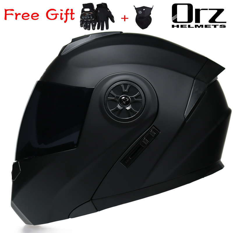 خوذة دراجة نارية ORZ-161 الأحد - مراجعة Dual Visor Motorcycle Racing Helmet وسعره