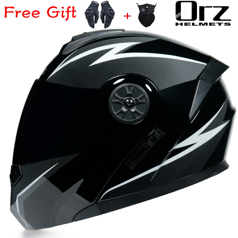 خوذة دراجة نارية ORZ-161 الأحد - مراجعة Dual Visor Motorcycle Racing Helmet وسعره