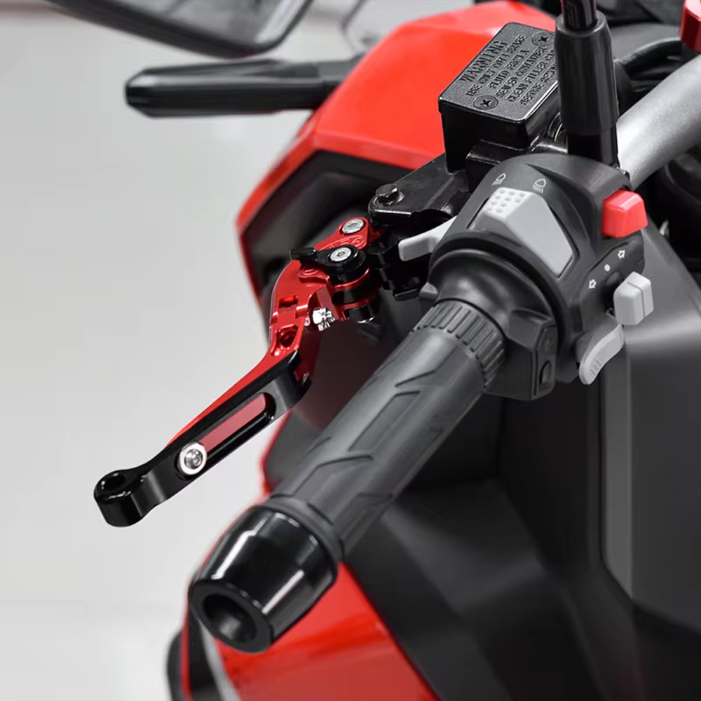 إكسسوارات الدراجات النارية لـ  - مراجعة Cnc Aluminum Adjustable Brake Clutch Levers وسعره