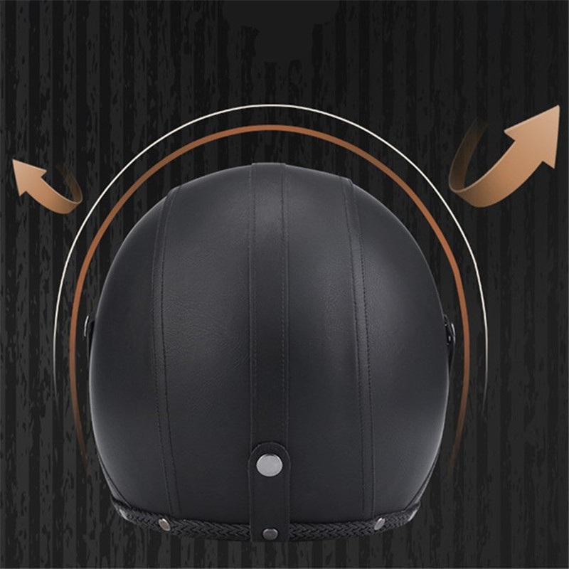 خوذات وصلت حديثًا خوذة مفتوحة  - مراجعة Vintage Open Face Retro Helmet وسعره