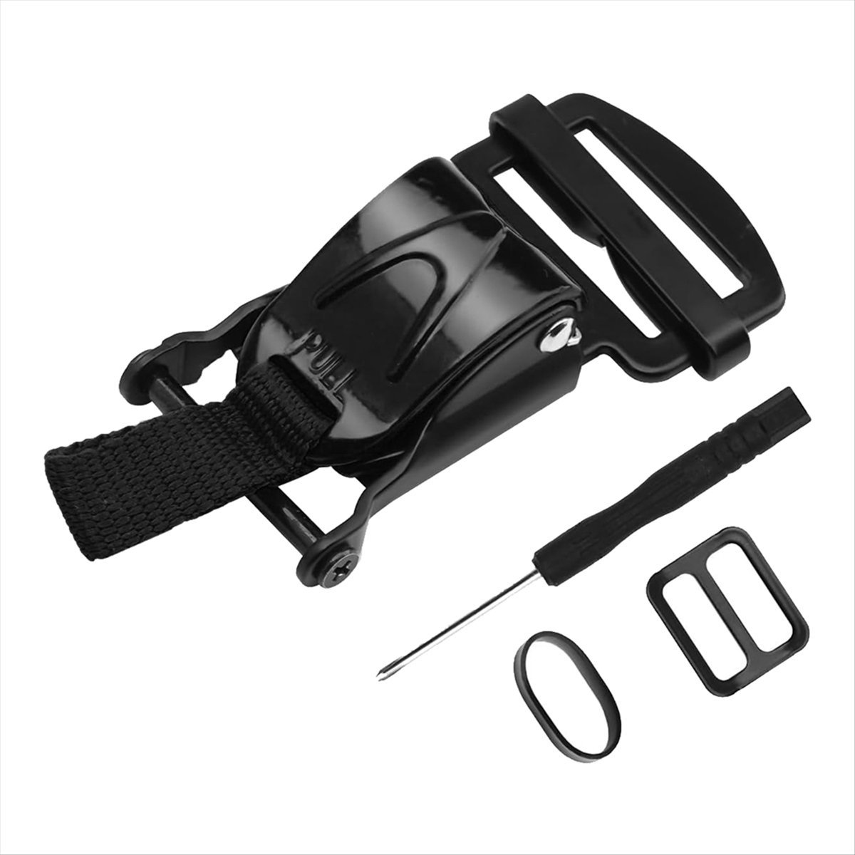 طقم استبدال مشبك سريع التحرير  - مراجعة Quick Release Buckle Motorcycle Helmet وسعره