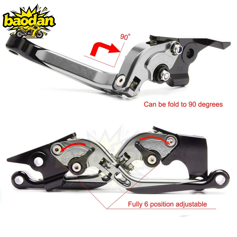 ذراع القابض وذراع الفرامل قابل - مراجعة Cnc Aluminum Adjustable Brake Clutch Levers وسعره