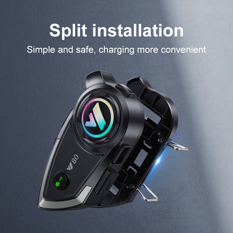 Y80 دراجة نارية لاسلكية V5.3 م - مراجعة Full Face Motorcycle Helmet With Bluetooth وسعره
