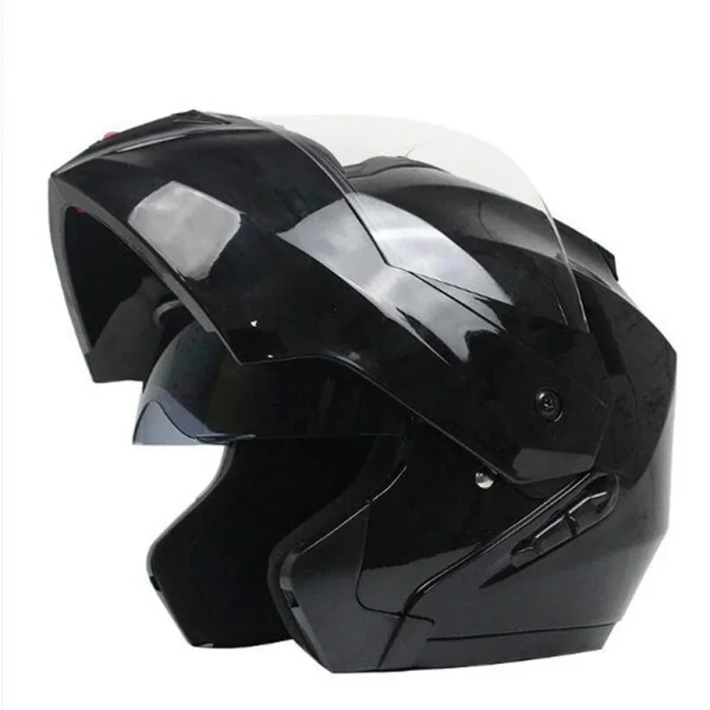 أحدث خوذة دراجة نارية معيارية  - مراجعة Dual Visor Motorcycle Racing Helmet وسعره