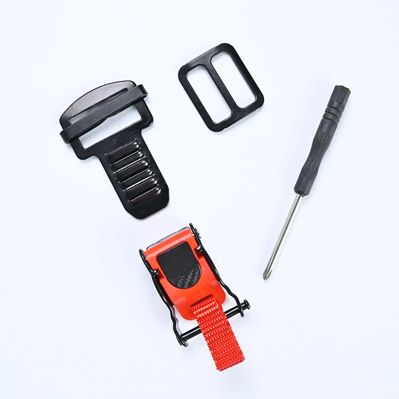 ابازيم معدنية لخوذة الدراجة ال - مراجعة Quick Release Buckle Motorcycle Helmet وسعره